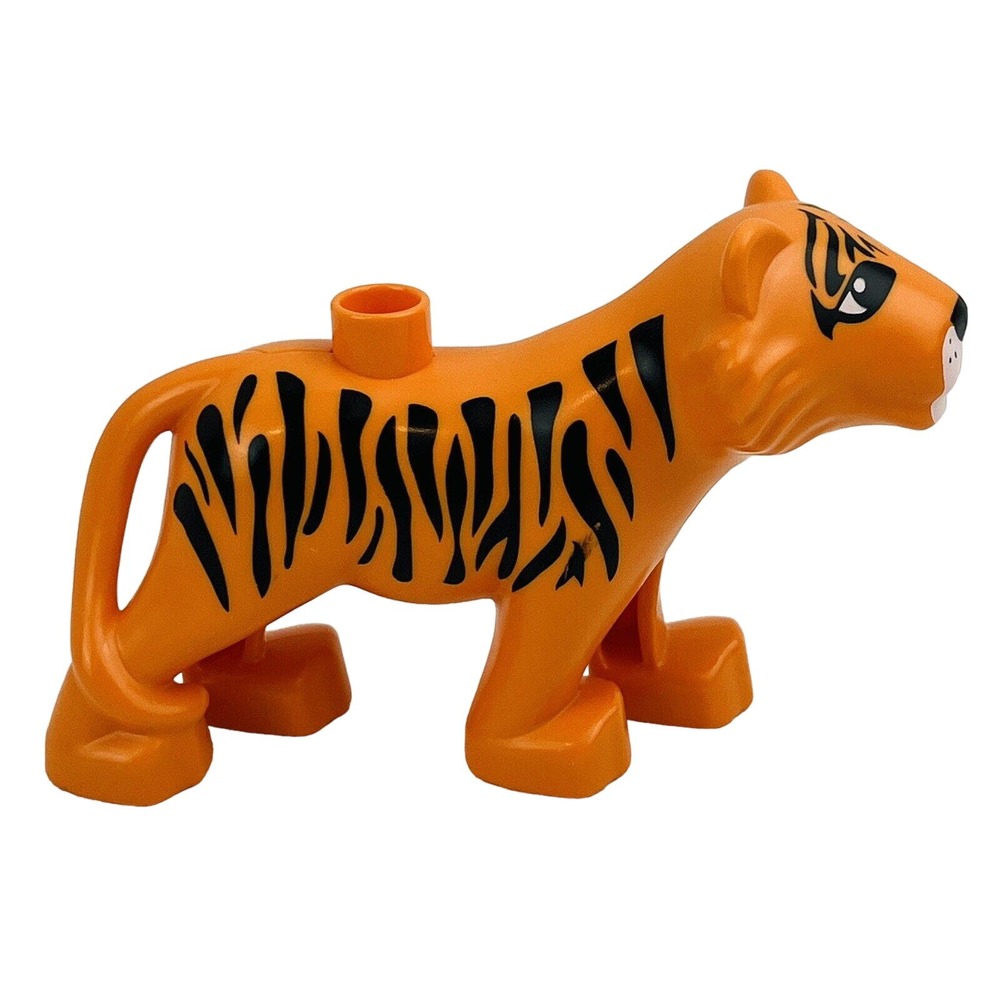 LEGO Duplo 10906 Tropical Island Adult Tiger‎ Replacement Figure Only
